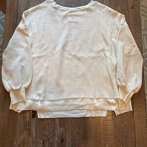 White Long Sleeve Top